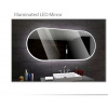 Koupelnové zrcadlo s LED podsvětlením 80x60 cm HAMBURG