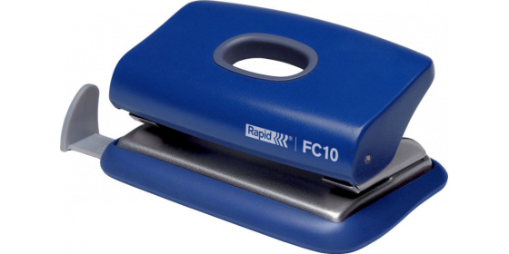 Děrovač RAPID FC10 modrý , děrovačka