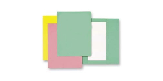 Mapa odkládací 1klopa zelená, papírové desky 1ks