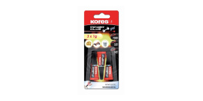 Vteřinové lepidlo Kores Glue gel 3x1ml