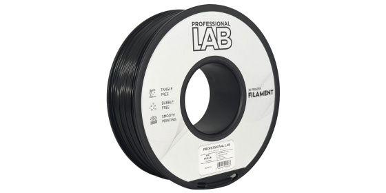 Professional Lab Filament ABS+ černý 1.75mm 1kg