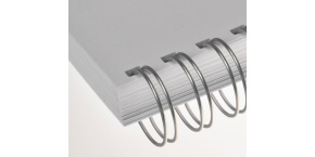 Kovový hřbet 4.8mm stříbrný 100ks 