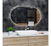 Koupelnové zrcadlo s LED podsvětlením 60x40 cm PALERMO