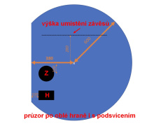 Koupelnové zrcadlo kulaté s LED podsvícením Ø 60cm BALI ATYP