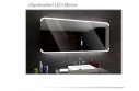 Koupelnové zrcadlo s LED podsvětlením 90x70 cm ASSEN