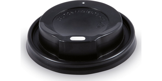 Víčko vypouklé černé 50ks