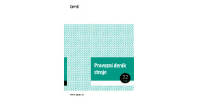 Provozní deník stroje OP1234