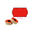 Cenové etikety 22x12mm CONTACT červené