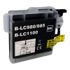 Brother LC-985Bk - kompatibilní, 25ml kazeta pro Brother DCP J125, DCP J315W, DCP J515W