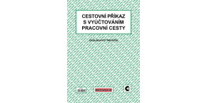 Cestovní příkaz s vyúčtováním ET235 A4