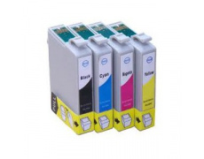 Epson T1285 set 4ks kompatibilních inkoustových náplní T1281, T1282, T1283, T1284 pro SX125 SX130 SX420W SX425W, set 4 barev 1x15ml,3x14ml T1281,T1282,T1283,T1284