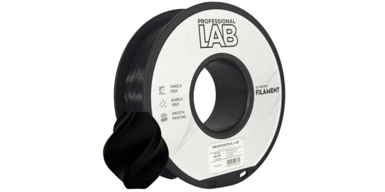 Profesional Lab Filament PLA černá 1.75mm 1kg