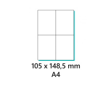 Etikety samolepící 105x148mm 100archů