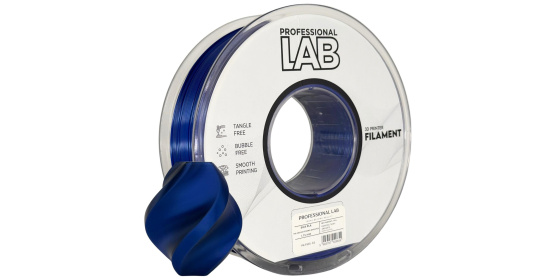 Profesional Lab Filament SILK PLA TRI COLOR Storms Whisper 1.75mm 1kg