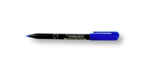 Popisovač 2846 modrý lihový Centropen