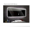 Koupelnové zrcadlo s LED podsvětlením 120x70 cm OSAKA