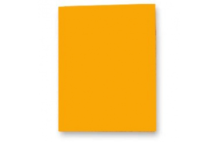 Mapa odkládací bez klop prešpanová oranžová 1ks, prešpanové desky