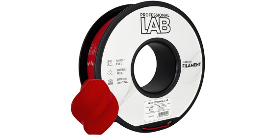 Professional Lab Filament PETG červená 1.75mm 1kg