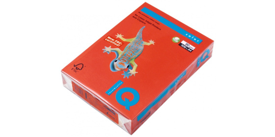 Barevný papírIQ COLOR ZR09 A4 80g cihlově červená 500listů