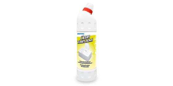CLEAN TOILET BOWL 750ml gel na mytí plastových a keramických toaletních mís