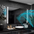 Bluetooth reproduktory SURFACE k zrcadlu LED