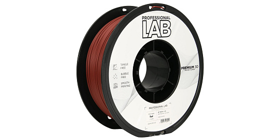 Professional Lab Filament PETG matná červená 1.75mm 1kg