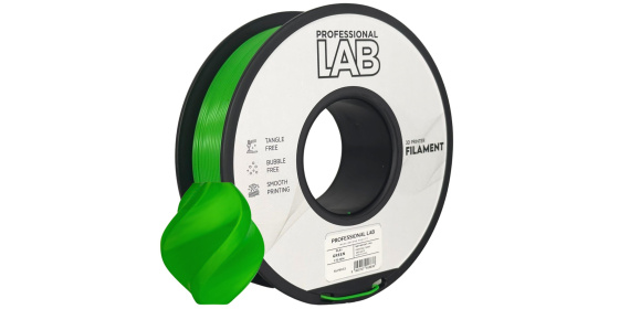 Professional Lab Filament PLA+ zelená 1.75mm 1kg