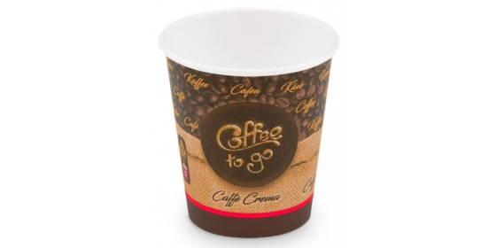 Kelímek 200ml na kávu papírový 50ks