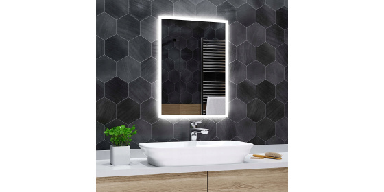 Koupelnové zrcadlo 80x136cm s LED podsvícením BOSTON 