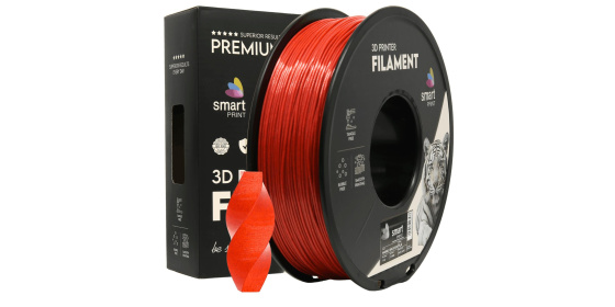 Smart Print LAB Filament PLA cihlově červený mramor 1.75mm 1kg