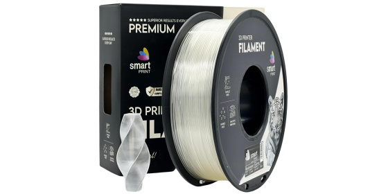 Smart Print Filament SILK PLA transparentní 1.75mm 1kg