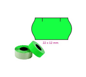 Cenové etikety 22x12mm CONTACT zelené
