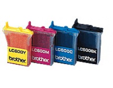 Brother LC 600 červená 12ml kompatibilní kazeta PrintRiteLC600