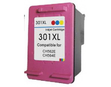HP CH564 č.301XL color 19ml , kompatibilní kazeta , CH564 XL , CH564 , 301 XL ,