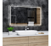 Koupelnové zrcadlo s LED podsvícením 60x80 cm MADRID
