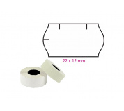 Cenové etikety 22x12mm CONTACT bílé