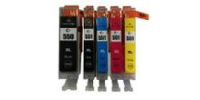 Sada Canon CLI551,PGI550, XL Black / Cyan / Magenta / Yellow + PGI550 XL Black MULTIPACK ,1x24ml+4x13ml