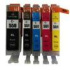 Sada Canon CLI551,PGI550, XL Black / Cyan / Magenta / Yellow + PGI550 XL Black MULTIPACK ,1x24ml+4x13ml