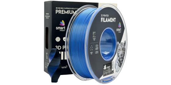 Smart Print Filament SILK PLA DUAL COLOR černá , modrá 1.75mm 1kg