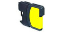 Brother LC1100/LC980 žlutá  kompatibilní kazeta 