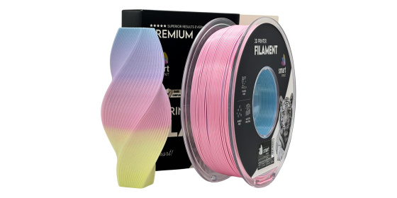 Smart Print Filament SILK PLA COLOR rainbow light 1.75mm 1kg