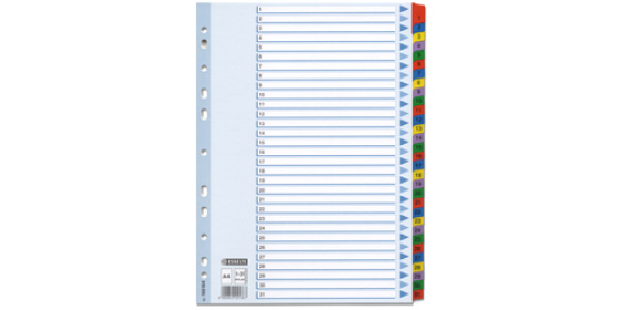 Rozlišovač 1-31 karton MYLAR color
