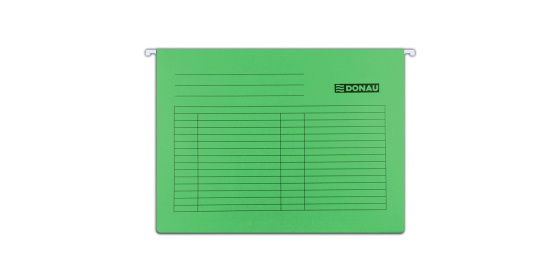 Závěsné zakládací desky DONAU zelené 