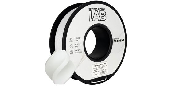 Profesional Lab Filament PLA bílá 1.75mm 1kg