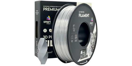 Smart Print Filament SILK PLA SILVER 1.75mm 1kg