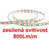 Zesílené osvětlení 800Lm/m LED pásek