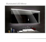 Koupelnové zrcadlo s LED podsvícením 120x70 cm SEOUL