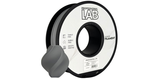 Professional Lab Filament PLA+ stříbrná 1.75mm 1kg