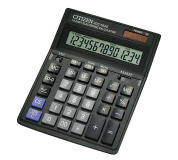 Citizen Kalkulačka SDC554S, černá, stolní, čtrnáctimístná, duální napájení