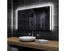 Koupelnové zrcadlo s LED osvětlením 100x80cm SYDNEY